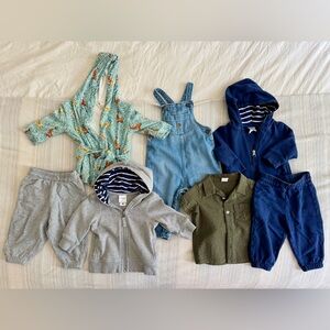 Baby Boy Clothes 6-12m Lot